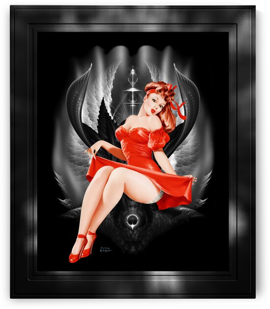 Beauty Parade February 1949 by Peter Driben Remastered Vintage Retro Xzendor7 Art Reproductions by xzendor7