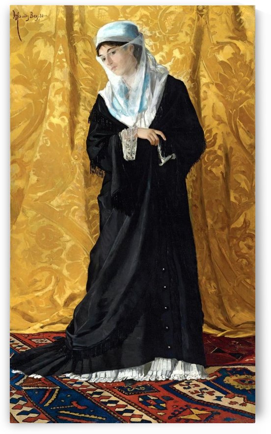 A Lady of Constantinople by Osman Hamdi Bey