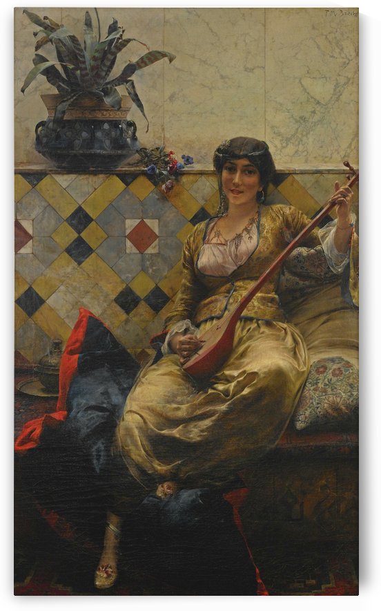 Serenade im Harem by Ferdinand Max Bredt