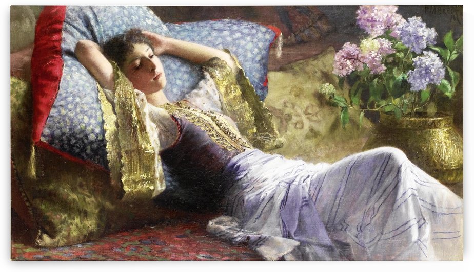 Ruhende Odaliske by Ferdinand Max Bredt