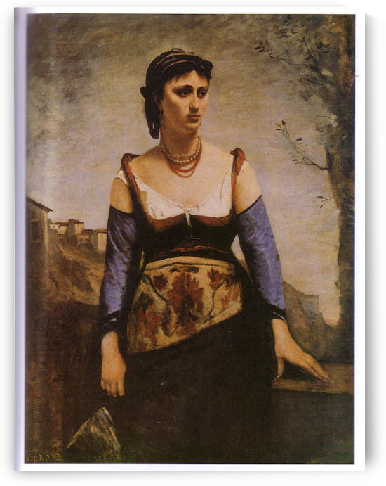 Agostina 1866 by Corot