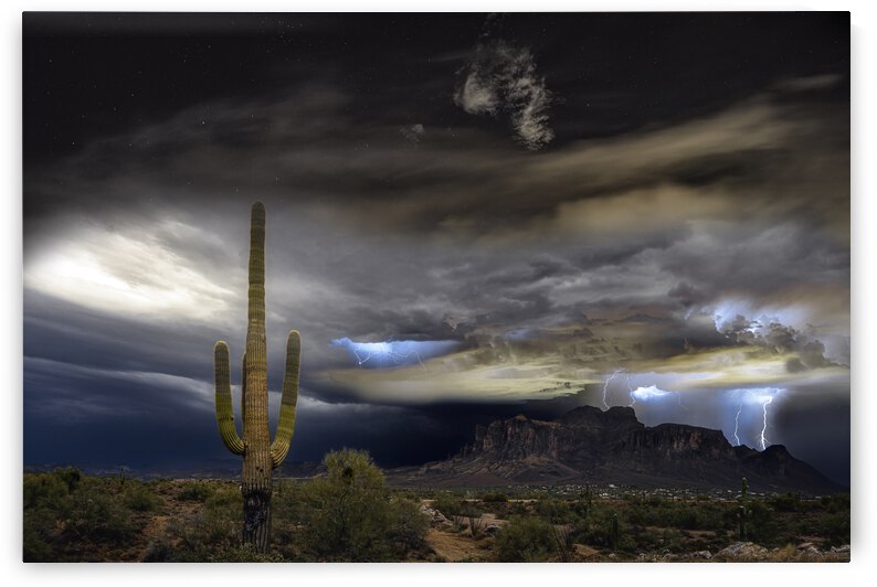 Superstitions Storm by Edward Mitchell