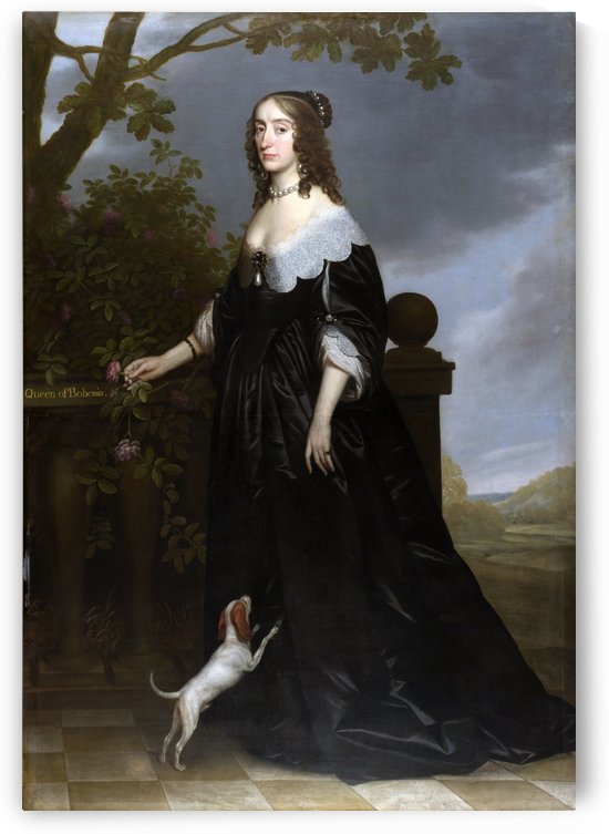 Elizabeth Queen of Bohemia by Gerard van Honthorst