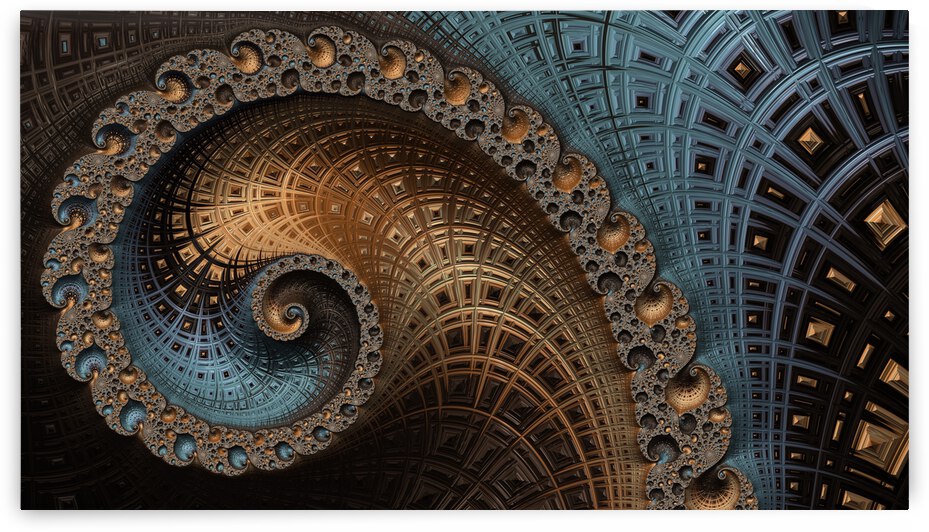 royal fractals by Artisan Canvas Prints