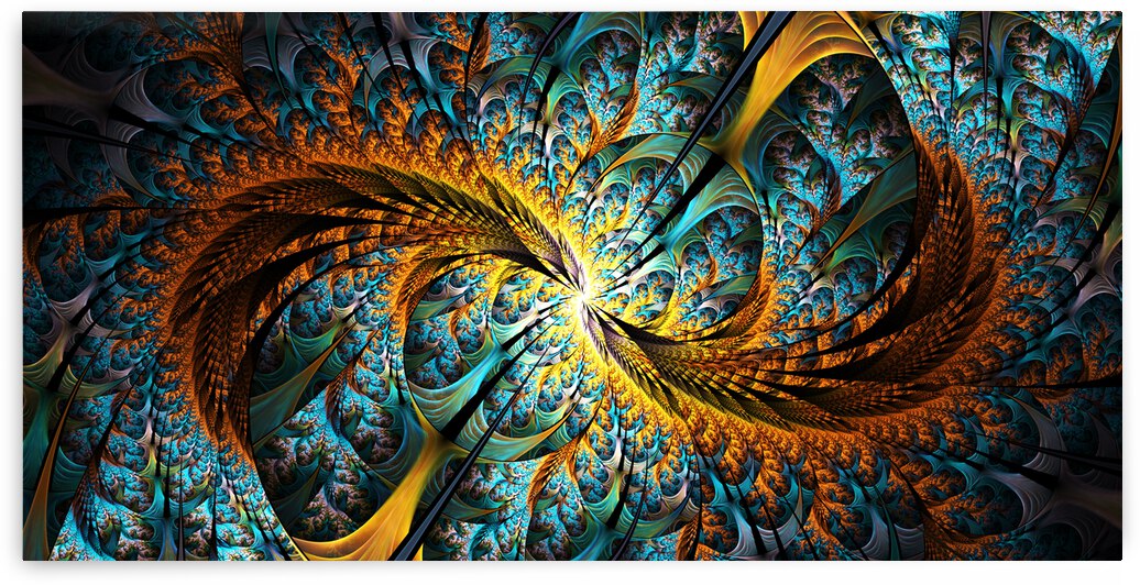 Fractal wings by Artisan Canvas Prints