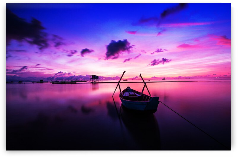 The dock by Artisan Canvas Prints