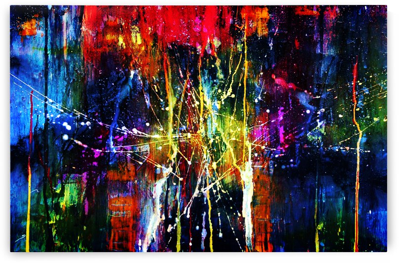 paint Splatter by Artisan Canvas Prints
