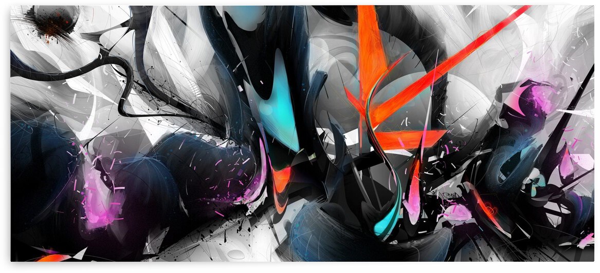 Graffiti abstract by Artisan Canvas Prints