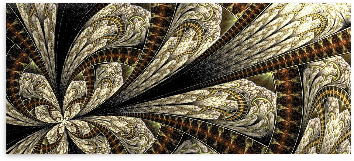 Fractle Flower by Artisan Canvas Prints