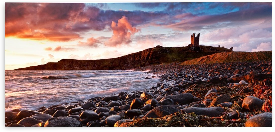 Dunstanburgh Castle, Northumberland, UK by Keith Truman