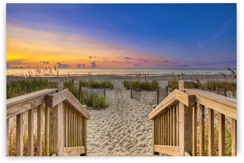 Sunrise at Myrtle Beach  by Ercan Ekinci