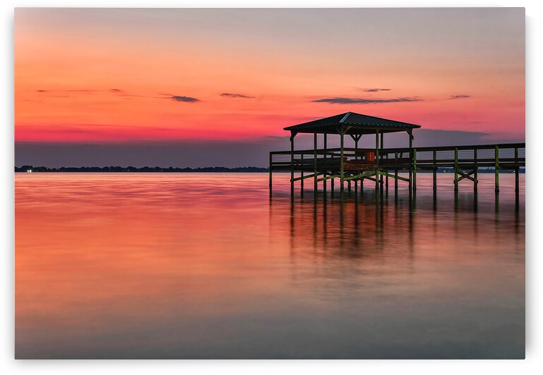 SUNRISE AT INDIAN RIVER LAGOON by Ercan Ekinci