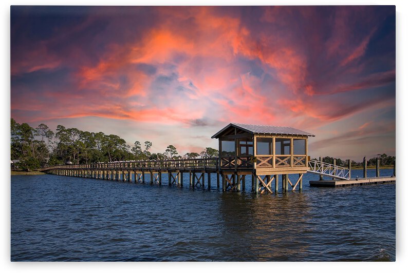 Sunset at Lagoon by Ercan Ekinci