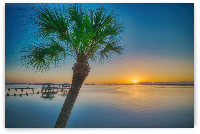 SUNRISE INDIAN RIVER LAGOON MELBOURNE by Ercan Ekinci