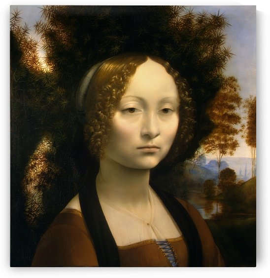 Ginevra de Benci by Leonardo da Vinci