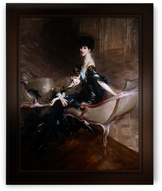 Consuelo Vanderbilt by Giovanni Boldini Remastered Xzendor7 Classical Fine Art Old Masters Reproductions by xzendor7