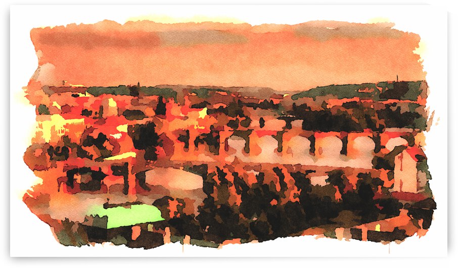 Old bridges of Prague by Nick Fox