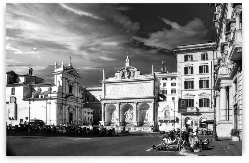 The Fontana dellAcqua Felice also called the Fountain of Moses by Stefano Senise Photography