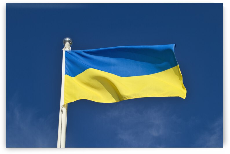 flag of Ukraine by Esa Hiltula