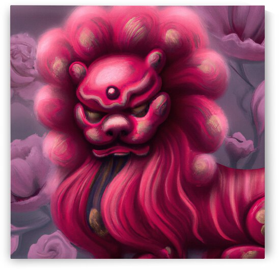 Chinoiserie Lion by Chris Sugar