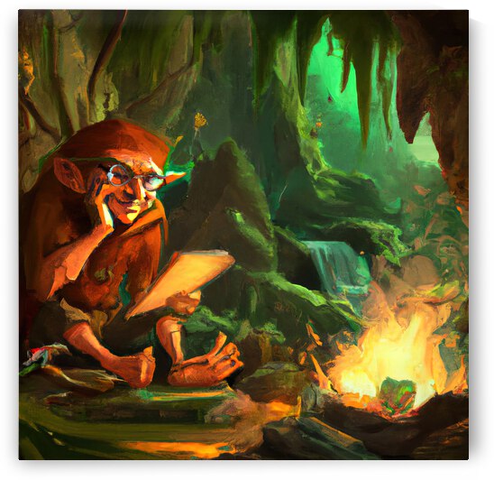 Cave Dwelling Dwarf by Chris Sugar
