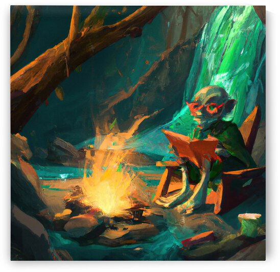 Studious Goblin by Chris Sugar
