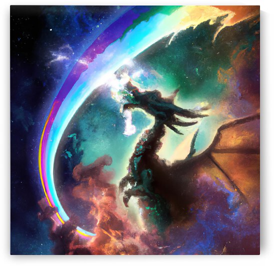 Space Dragon by Chris Sugar