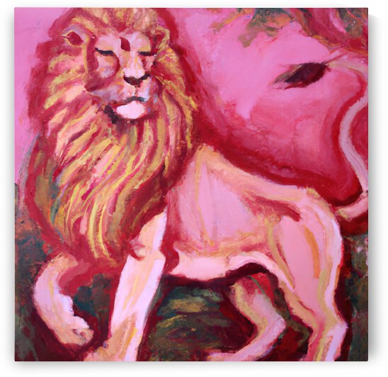 Chinoiserie Lion by Chris Sugar