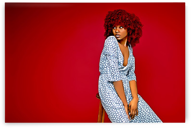 Pretty in Red by Robert Ruggiero