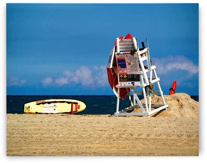 Ocean City Surf Rescue by Bill Swartwout Photography