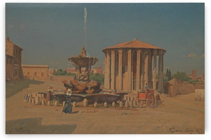 Roma, August 1877 by Carl Wuttke