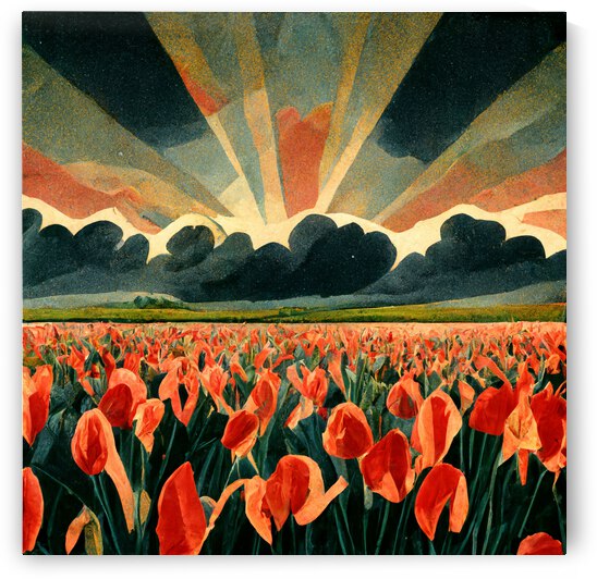 Sunshine Behind The Rain Clouds by Asarii Caleef