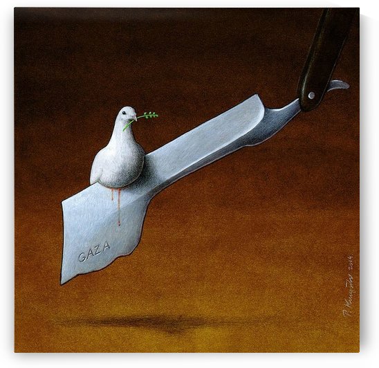 Razor Gaza by Pawel Kuczynski