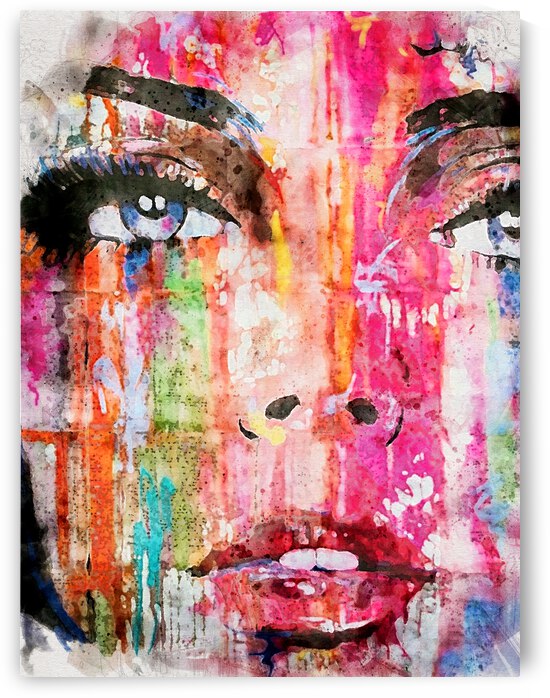 Painted Face by Robert Ruggiero