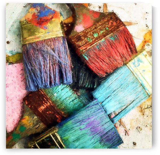 Paint Brushes by Robert Ruggiero