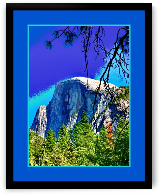 HALF DOME 02 - YOSEMITE NATIONAL PARK  by LES MAYERS 