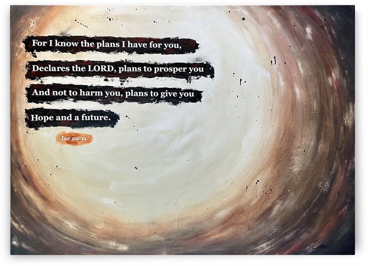 For I Know the Plans I Have For You by Anita Romo Ivaschenko
