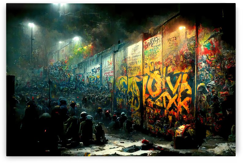 Graffiti Wall by AIWTF