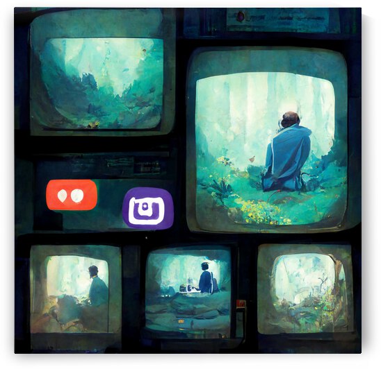 Streamer Struggling by Zachary Shade