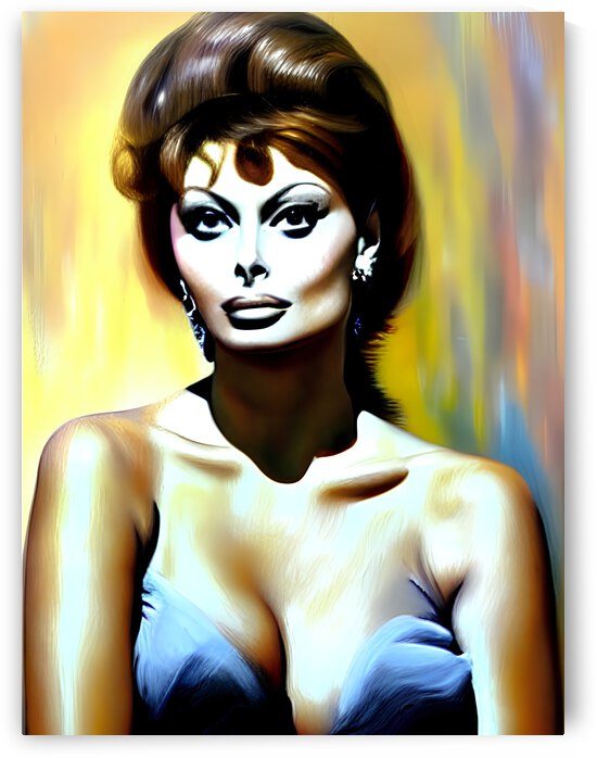 Sophia Loren  by Winston Mauricio Casco Sobalvarro
