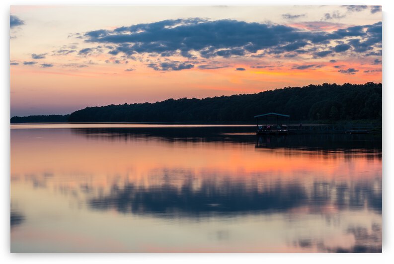 Days End At Fellows Lake by Jennifer White