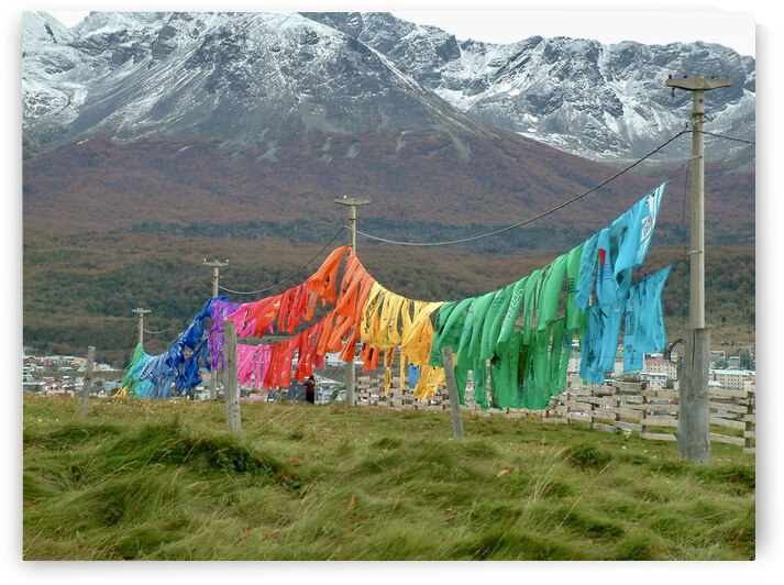 Rainbow Flag by GAIA PHOTO CO