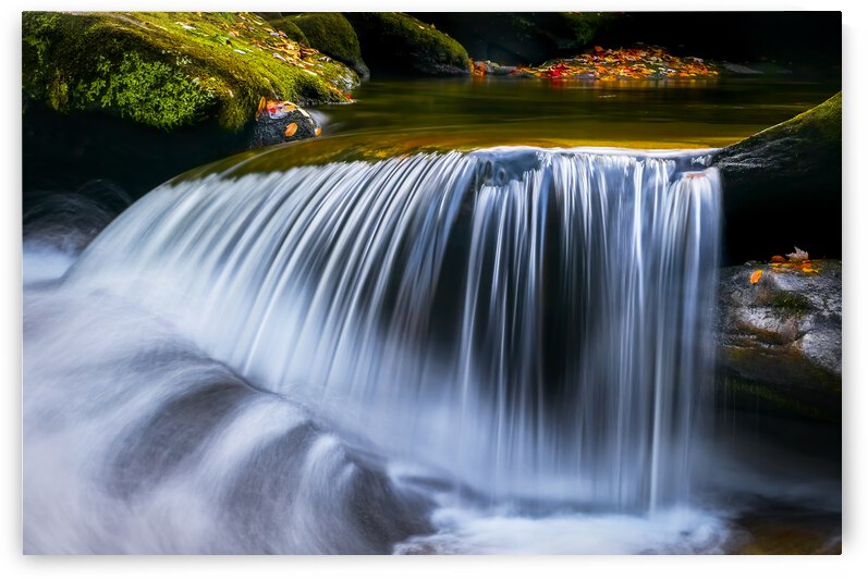 Water Falling Great Smoky Mountains X100 by Rich Franco