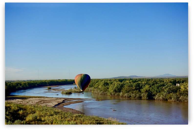 Balloon Skyline - Balloon Festival - New Mexico 2017 by GAIA PHOTO CO