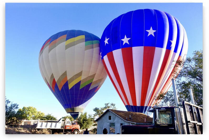 Twins - Balloon Festival - New Mexico 2017 by GAIA PHOTO CO