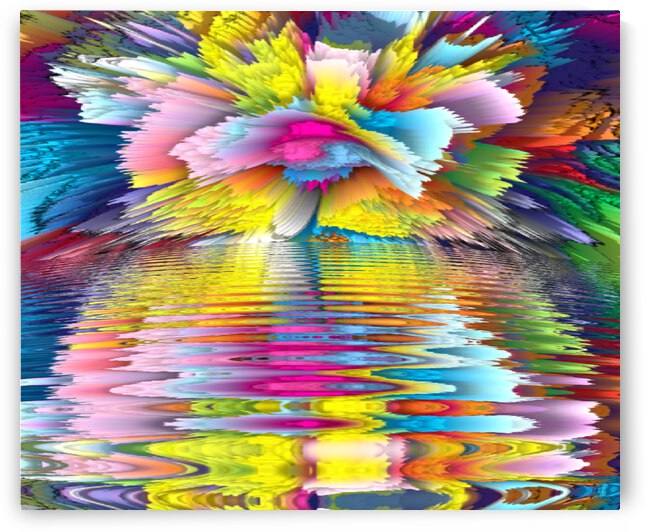 COLLECTION FLORAL EXPLOSION - 7 by Andre Dorais Art Visual Numerique 