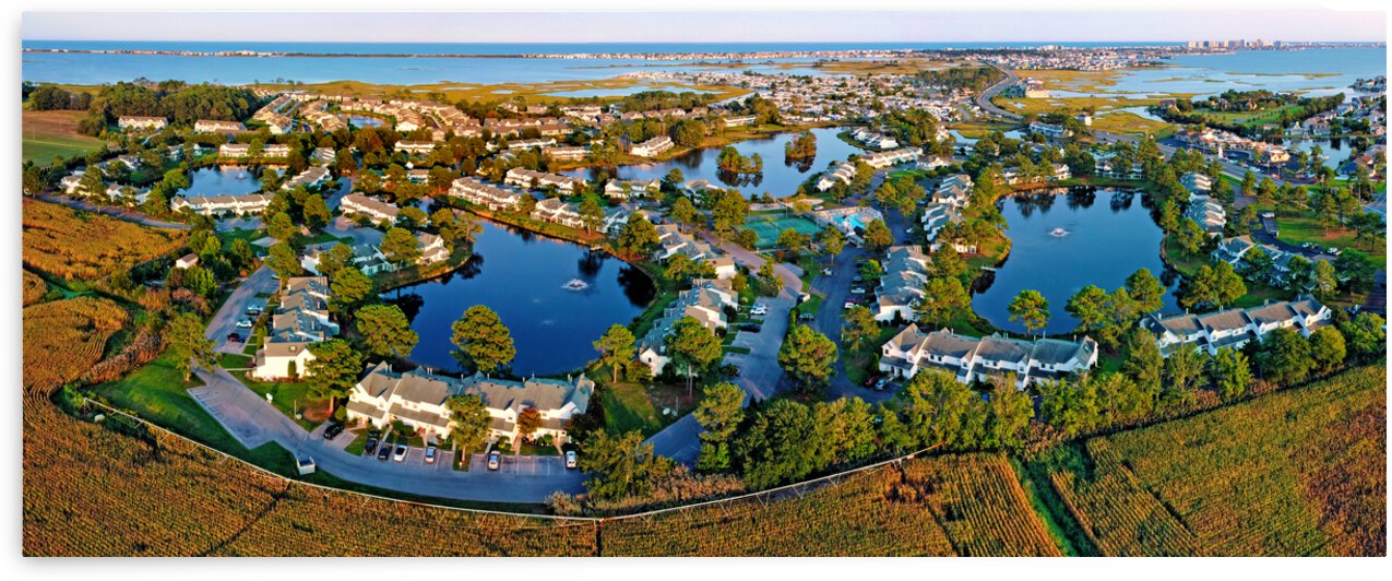 Mallard Lakes Community 5x2 Panorama  by Bill Swartwout Photography