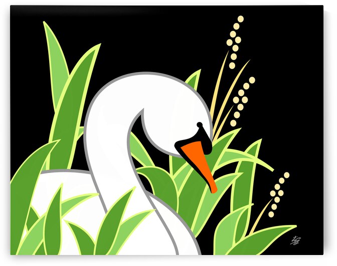 White Swan by Liz Cereby