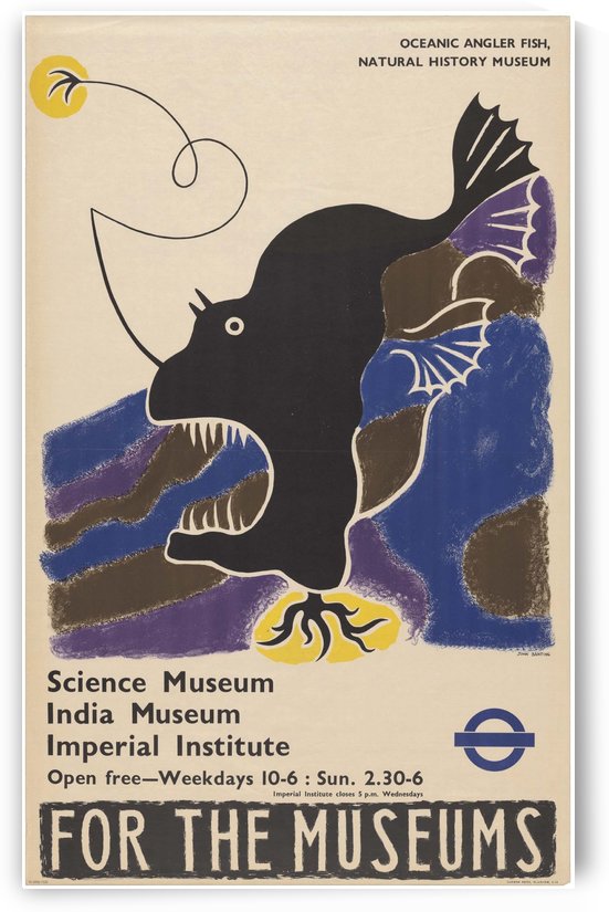 Vintage poster for Science Museum India Museum Imperial Institute by VINTAGE POSTER