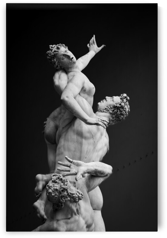 The Rape of Proserpina Renaissance statue by Giambologna Flore by Paolo Modena